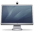 Cinema Display + ISight (graphite) Icon